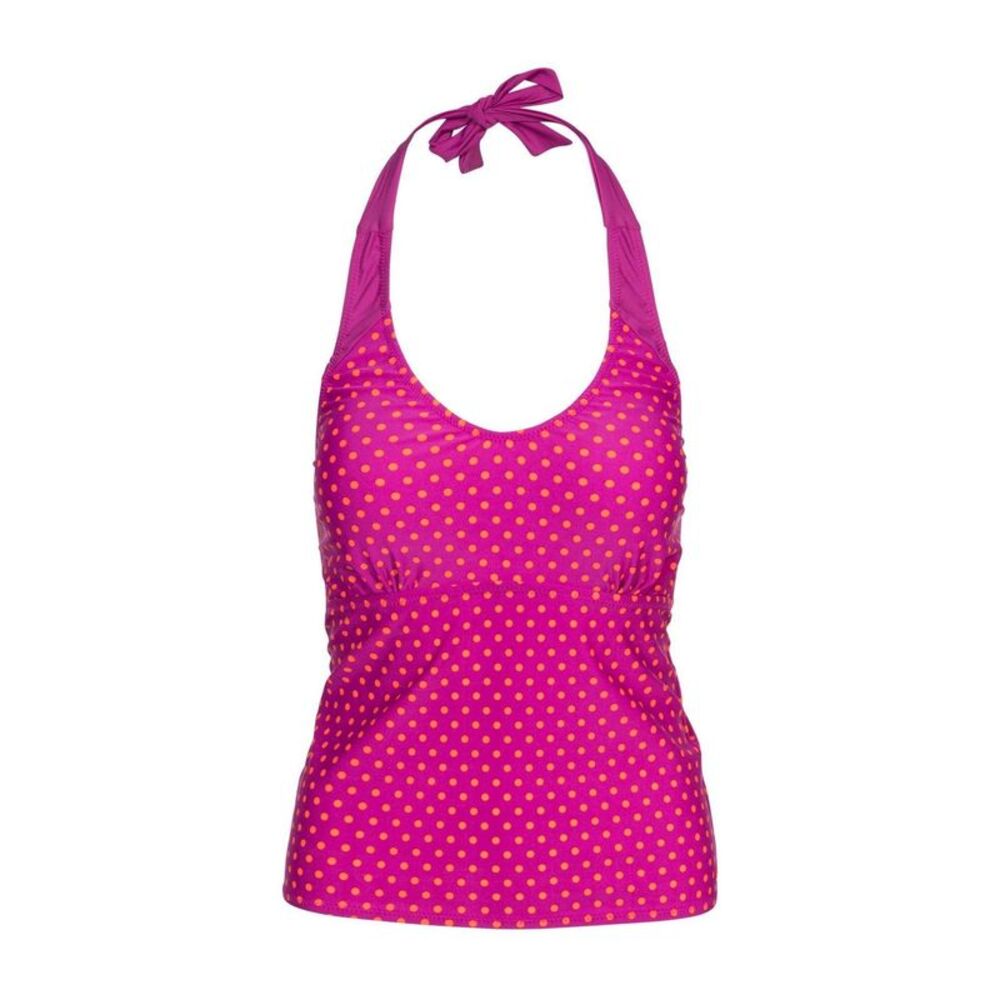 Trespass Womens/Ladies Polka Dot Tankini Top / Purple
